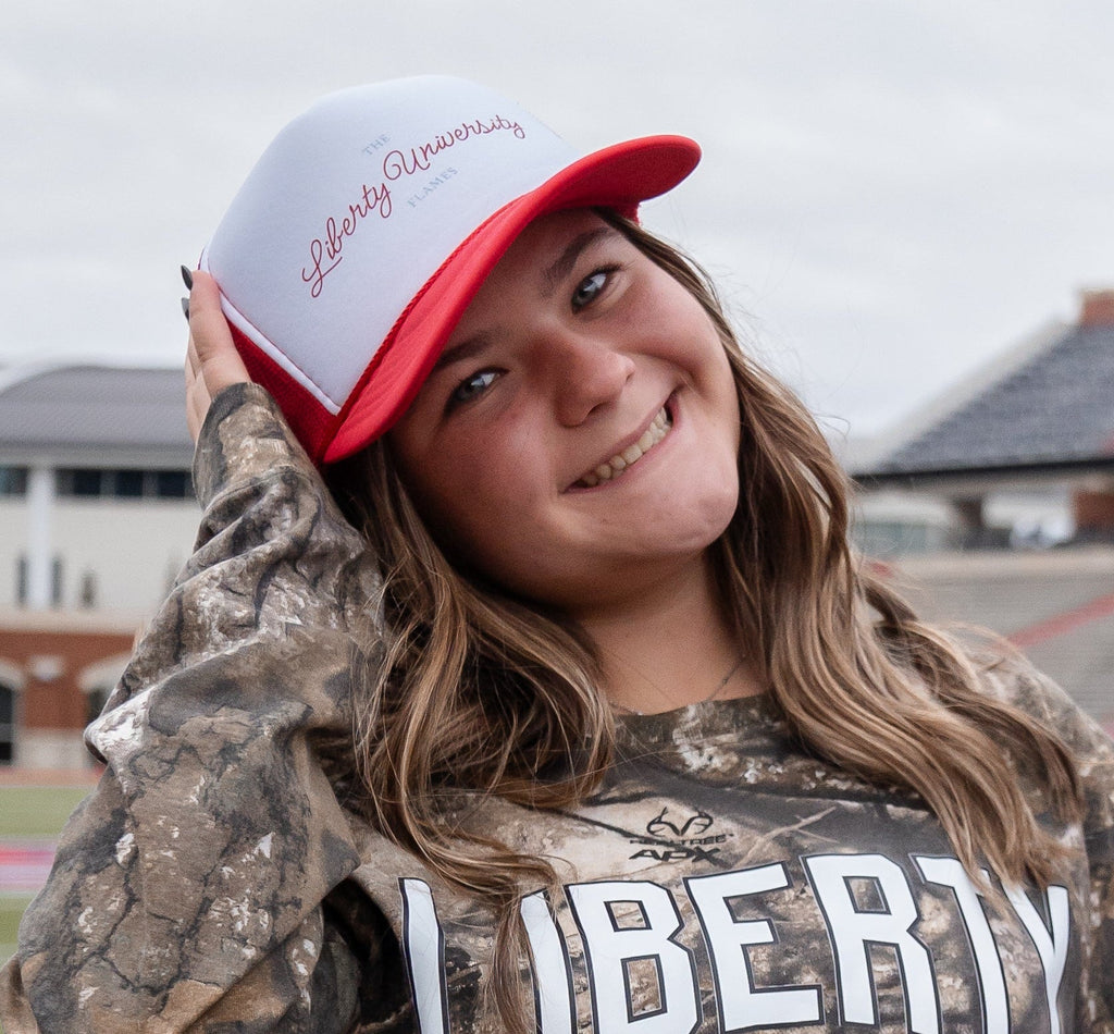 Red Liberty University Snapback